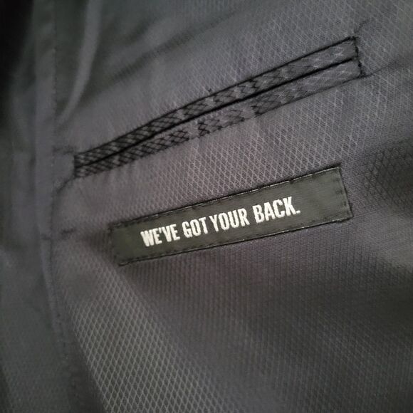 Kenneth Cole New York 100% Wool Gray Suit Coat Jacket 40R 34W - Picture 8 of 9